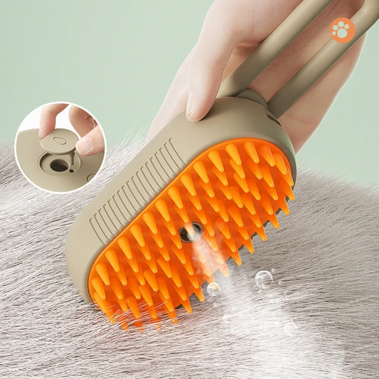 3 In 1 Cat Steam Brush Electric Cat Comb Pet Massage Comb for Cats Spray Water Cat Bath Brushes Pet Grooming Supplies