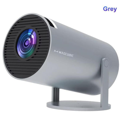 Portable Smart Mini Projector – 720P Native, 4K Support & Android 11