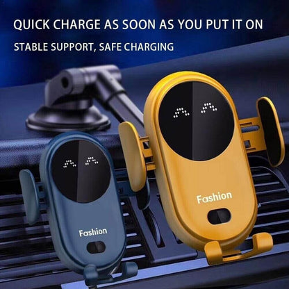 (🔥 Hot Sale🔥) Smart Car Wireless Charger Phone Holder