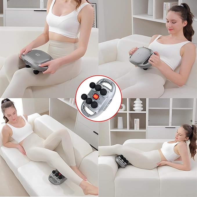 "Portable Handheld Massager for Soothing Relief & Stress Reduction"