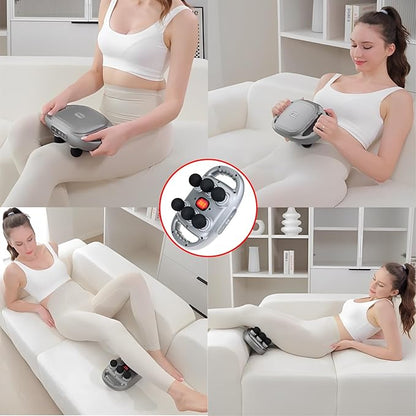 "Portable Handheld Massager for Soothing Relief & Stress Reduction"