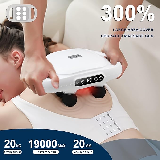 "Portable Handheld Massager for Soothing Relief & Stress Reduction"