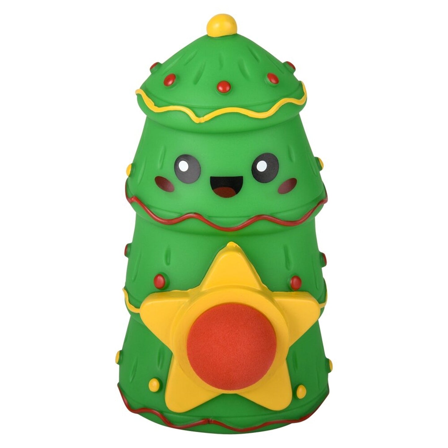 Squeeze Christmas Tree Foam Ball Blaster Kids Toy In Bulk