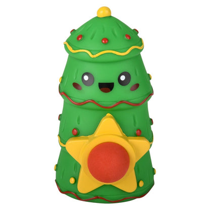 Squeeze Christmas Tree Foam Ball Blaster Kids Toy In Bulk