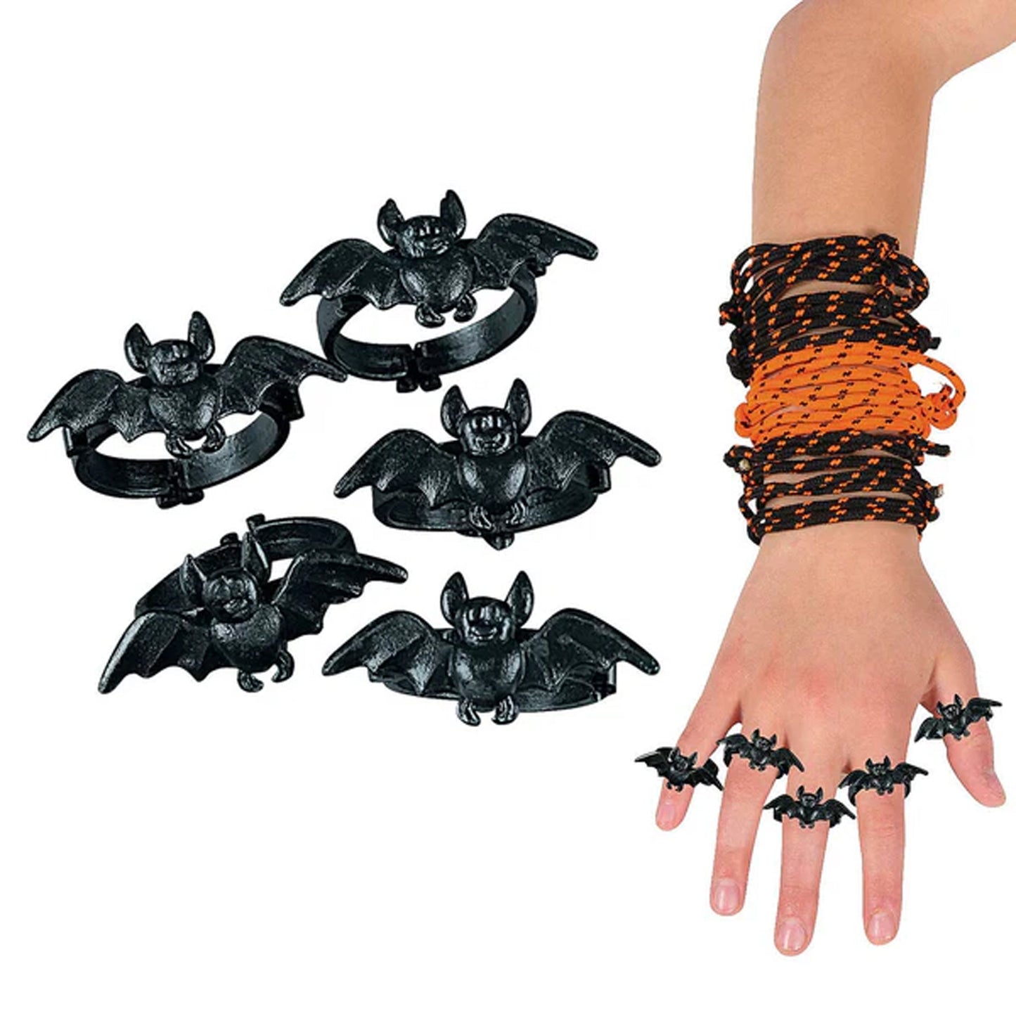 Halloween Themed Bat Ring Kids Toy
