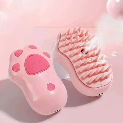 3 In 1 Cat Steam Brush Electric Cat Comb Pet Massage Comb for Cats Spray Water Cat Bath Brushes Pet Grooming Supplies