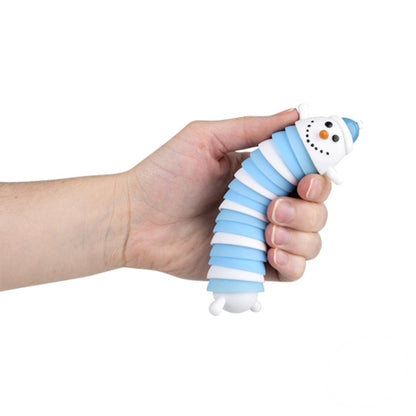 Fidget Wiggle Snowman Stress Relief Kids Toy In Bulk