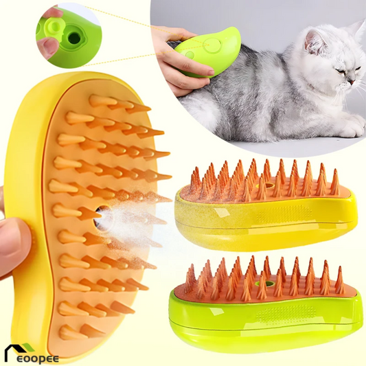 3 in 1 Pet Brush Cat Steam Brush Comb Dog Brush Electric Spray